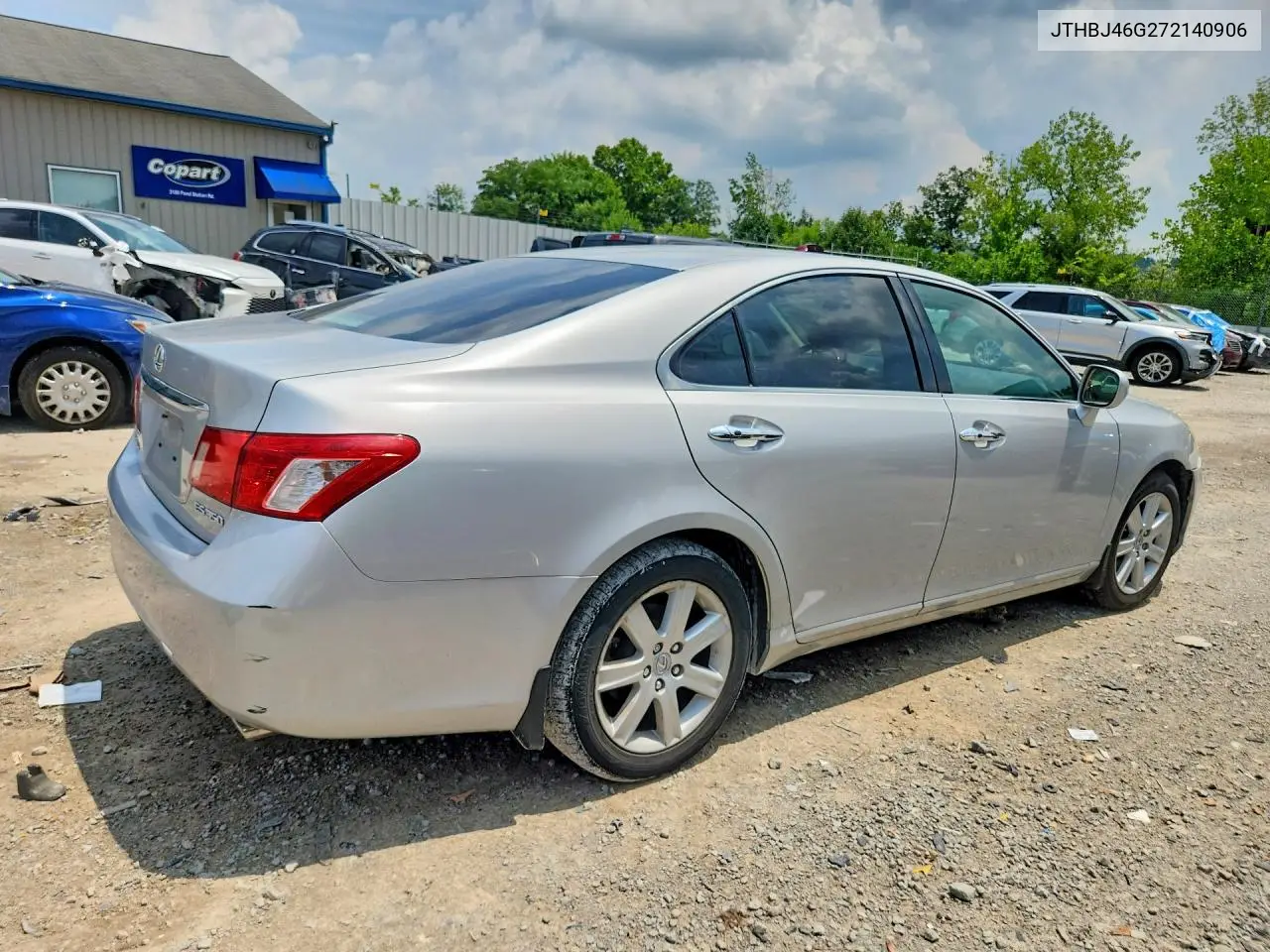 2007 Lexus Es 350 VIN: JTHBJ46G272140906 Lot: 60612636