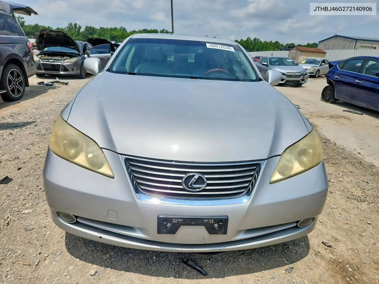 2007 Lexus Es 350 VIN: JTHBJ46G272140906 Lot: 60612636