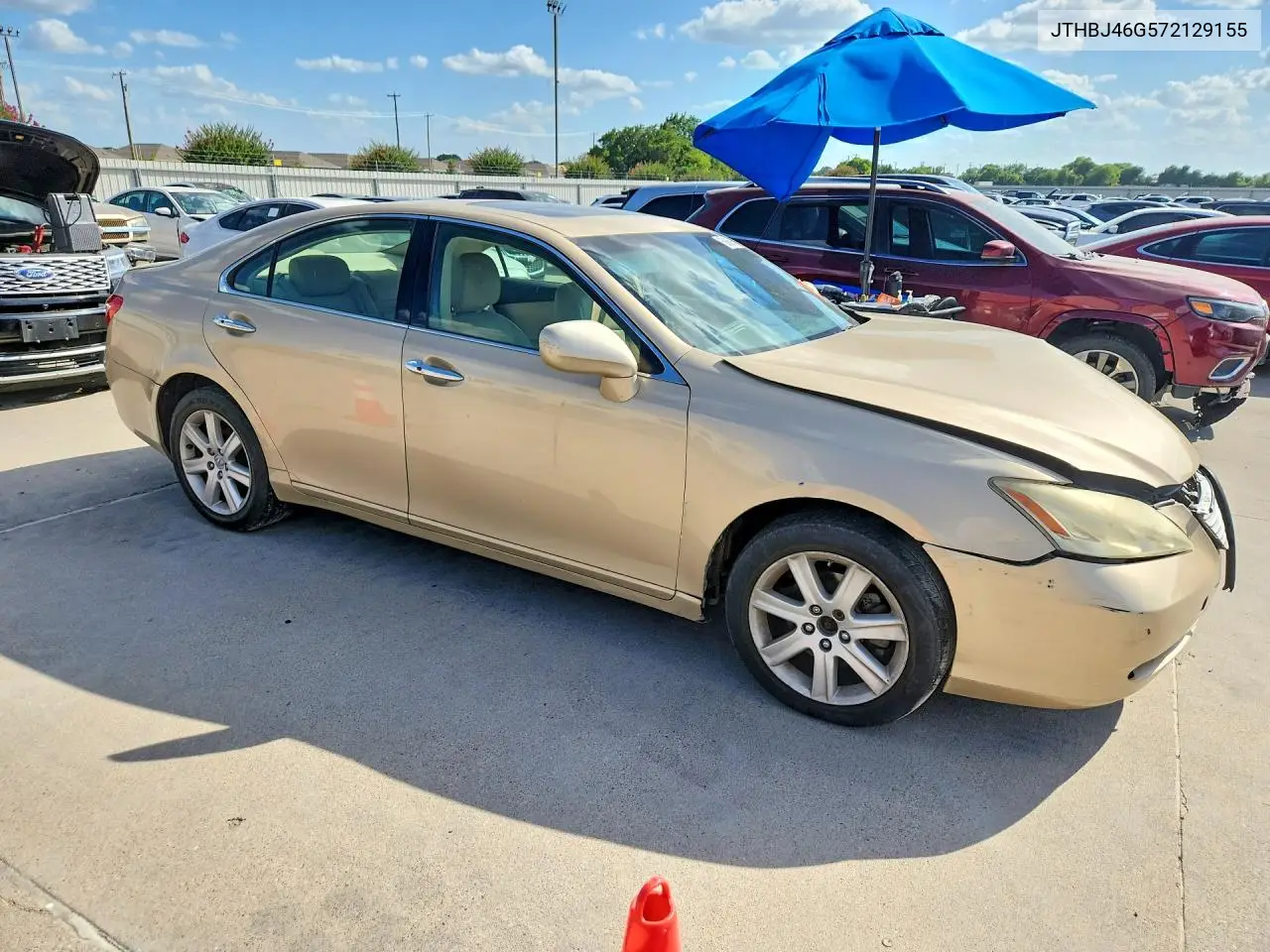 2007 Lexus Es 350 VIN: JTHBJ46G572129155 Lot: 60666146