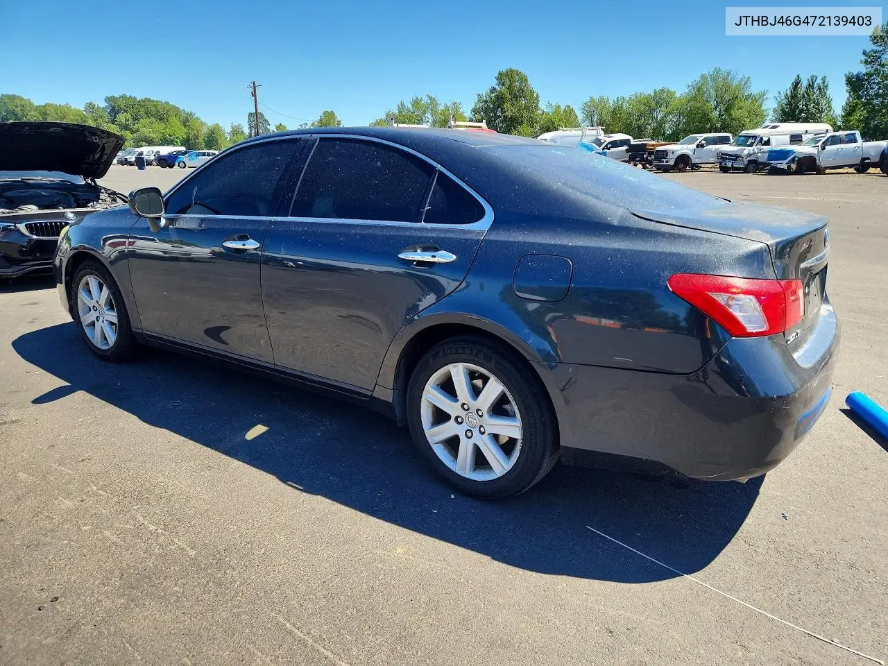 2007 Lexus Es 350 VIN: JTHBJ46G472139403 Lot: 60869066