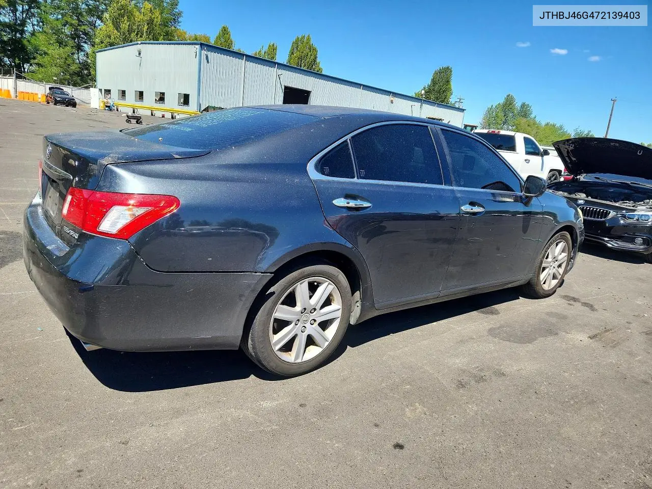 2007 Lexus Es 350 VIN: JTHBJ46G472139403 Lot: 60869066