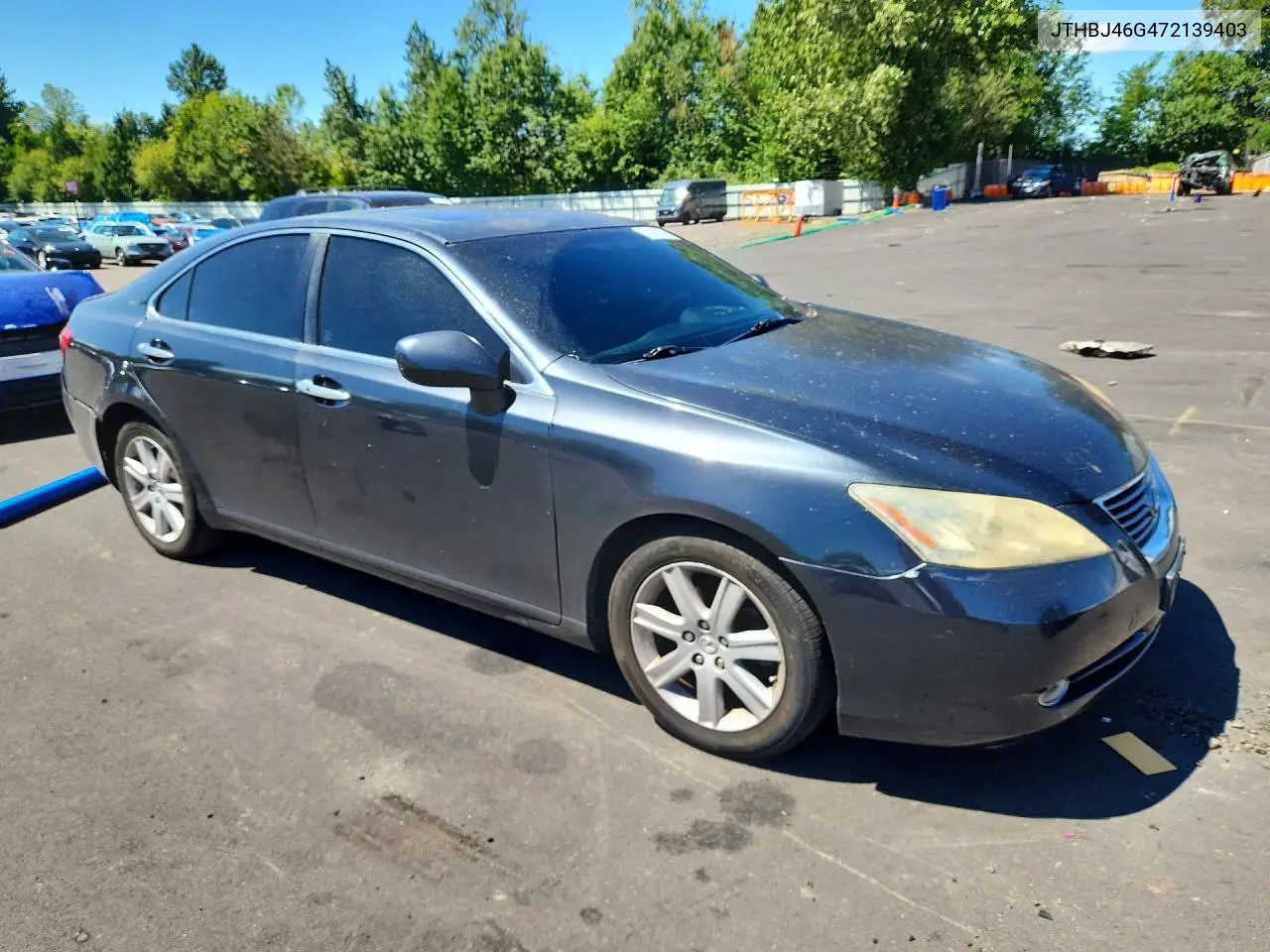 2007 Lexus Es 350 VIN: JTHBJ46G472139403 Lot: 60869066