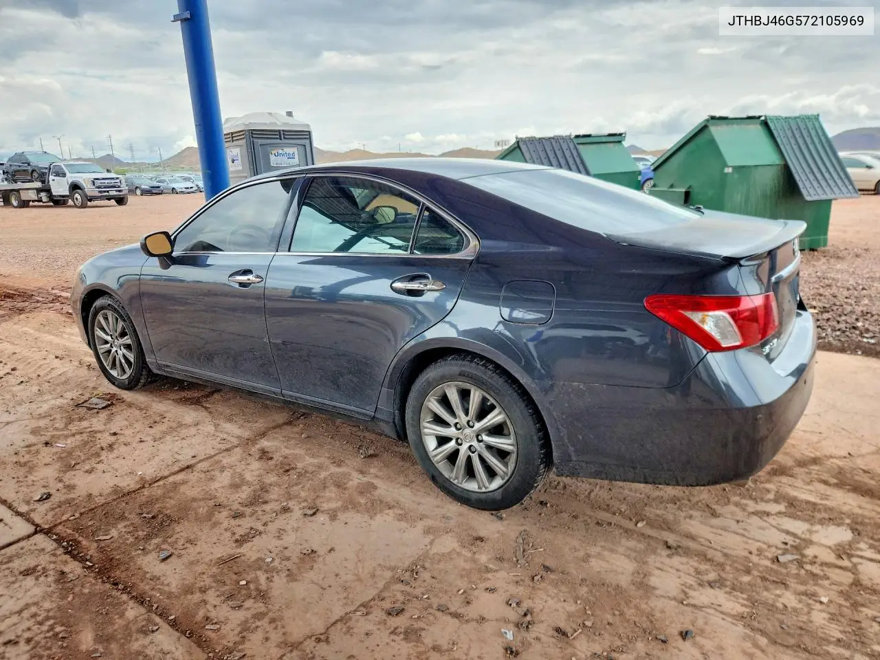2007 Lexus Es 350 VIN: JTHBJ46G572105969 Lot: 61179126