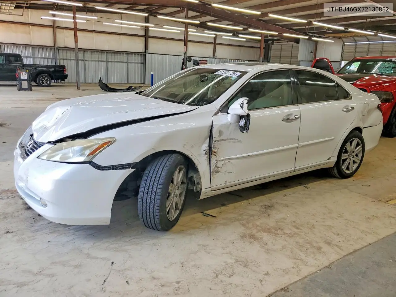2007 Lexus Es 350 VIN: JTHBJ46GX72130852 Lot: 61504356