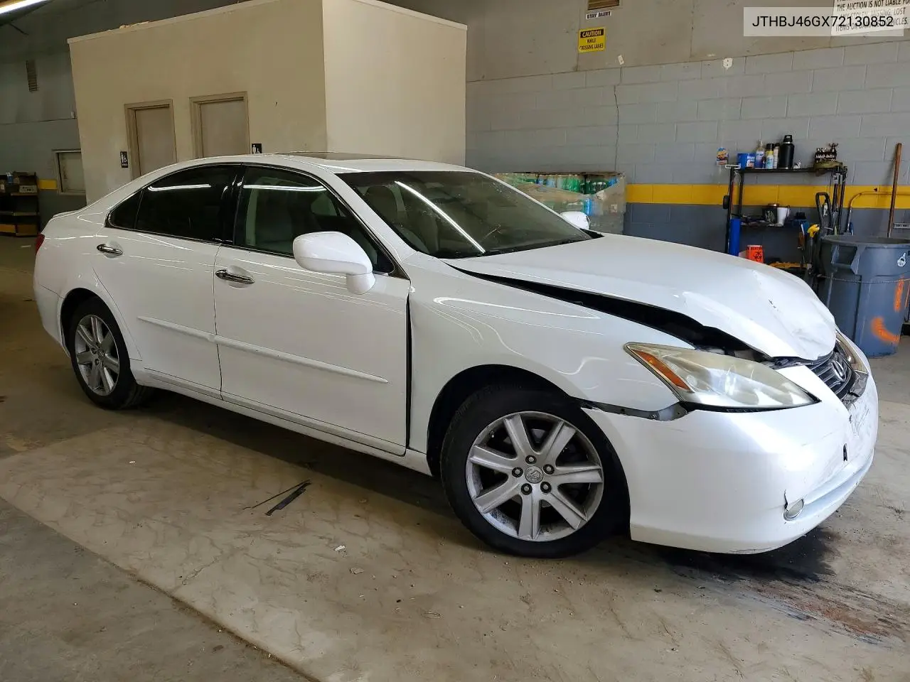 2007 Lexus Es 350 VIN: JTHBJ46GX72130852 Lot: 61504356