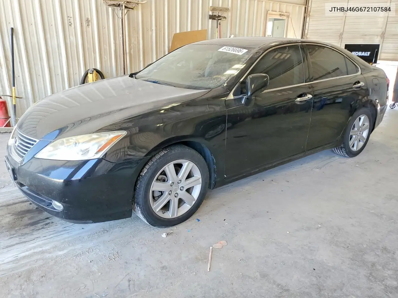 2007 Lexus Es 350 VIN: JTHBJ46G672107584 Lot: 61526696