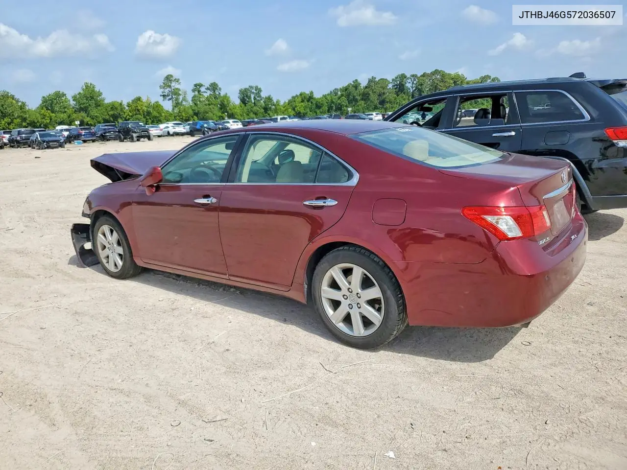2007 Lexus Es 350 VIN: JTHBJ46G572036507 Lot: 61592096