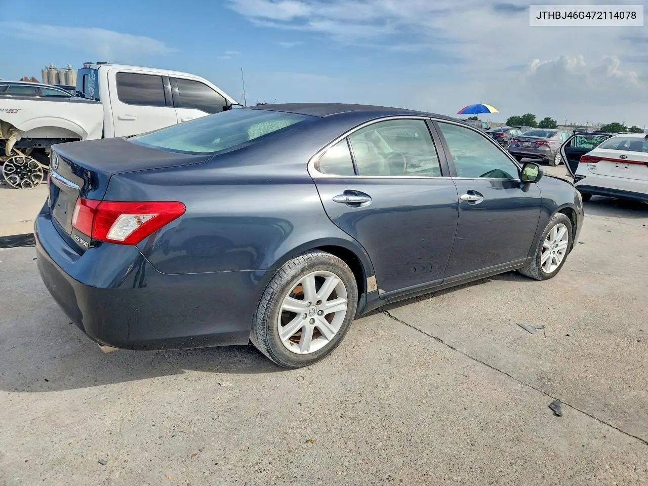 2007 Lexus Es 350 VIN: JTHBJ46G472114078 Lot: 61844006