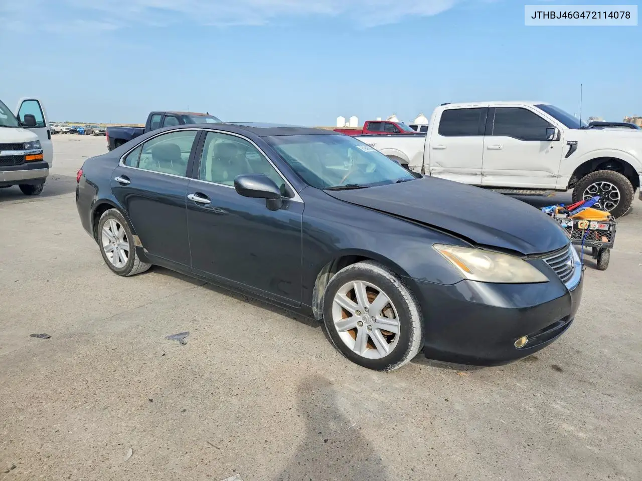 2007 Lexus Es 350 VIN: JTHBJ46G472114078 Lot: 61844006