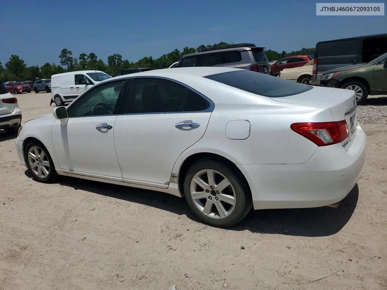 2007 Lexus Es 350 VIN: JTHBJ46G672093105 Lot: 62060646