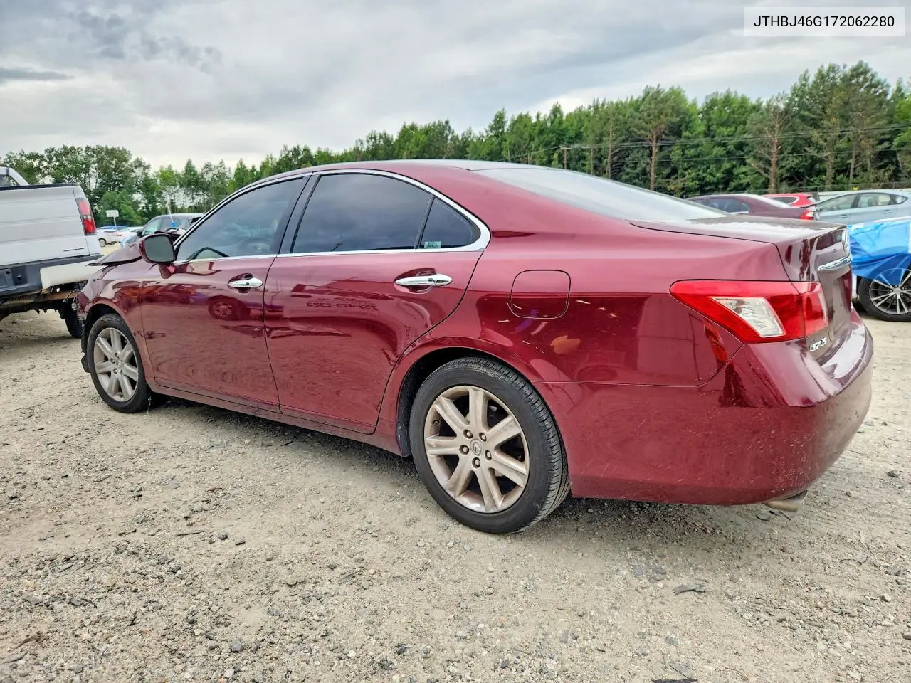 2007 Lexus Es 350 VIN: JTHBJ46G172062280 Lot: 62098976