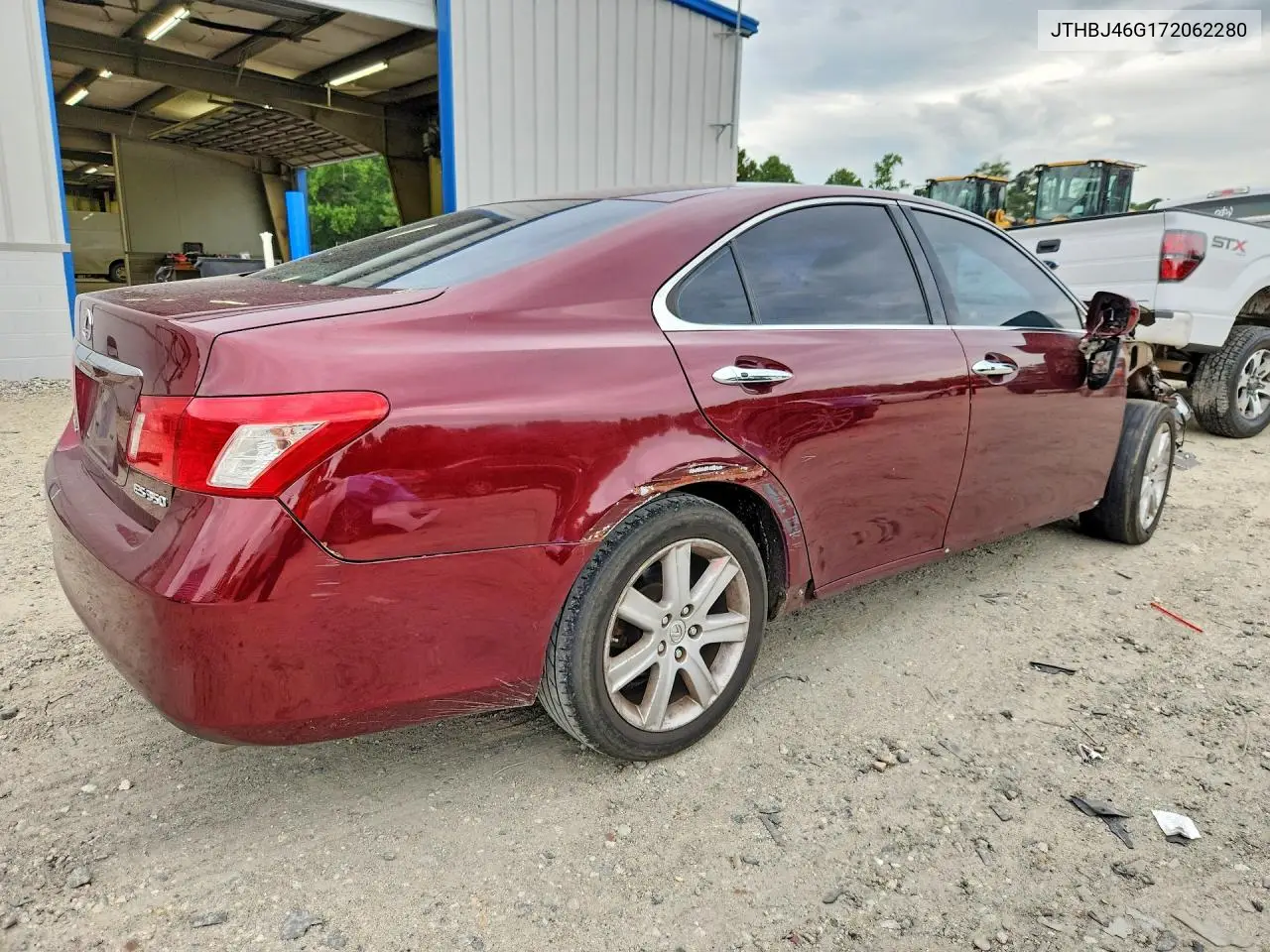 2007 Lexus Es 350 VIN: JTHBJ46G172062280 Lot: 62098976
