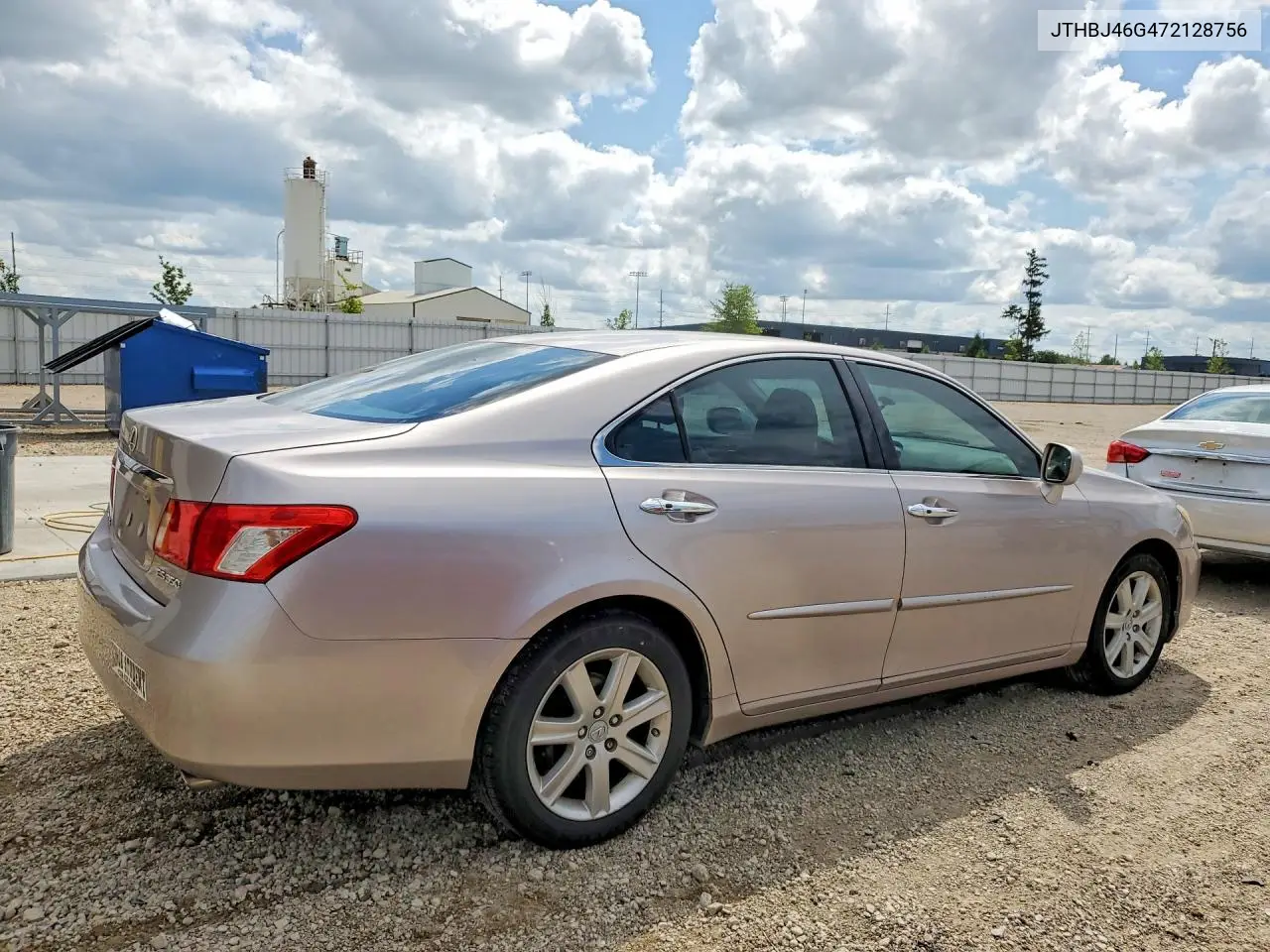 2007 Lexus Es 350 VIN: JTHBJ46G472128756 Lot: 62211616