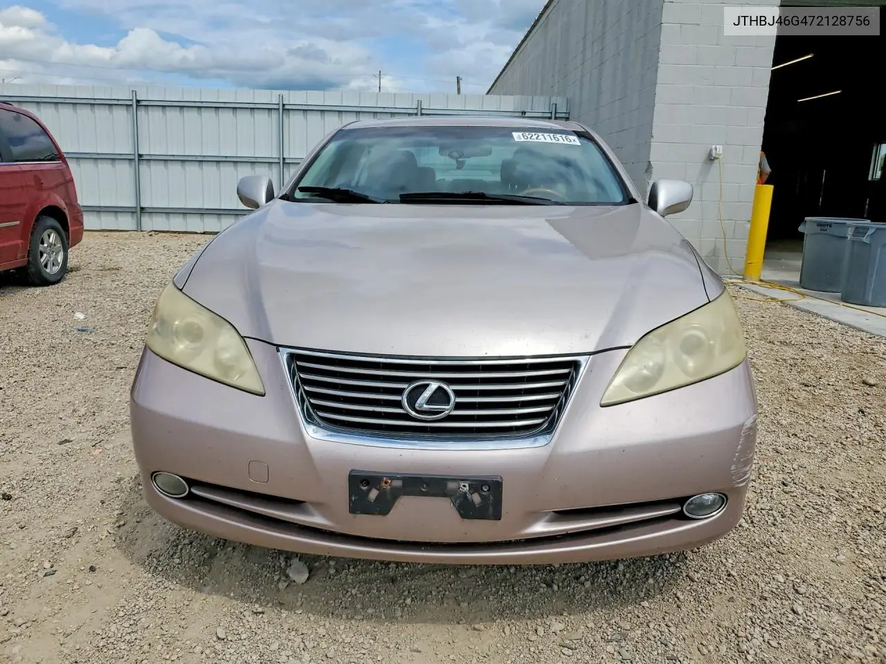 2007 Lexus Es 350 VIN: JTHBJ46G472128756 Lot: 62211616