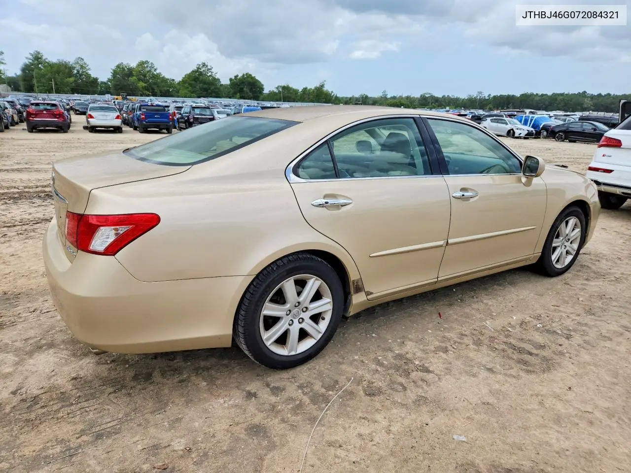 2007 Lexus Es 350 VIN: JTHBJ46G072084321 Lot: 62451376