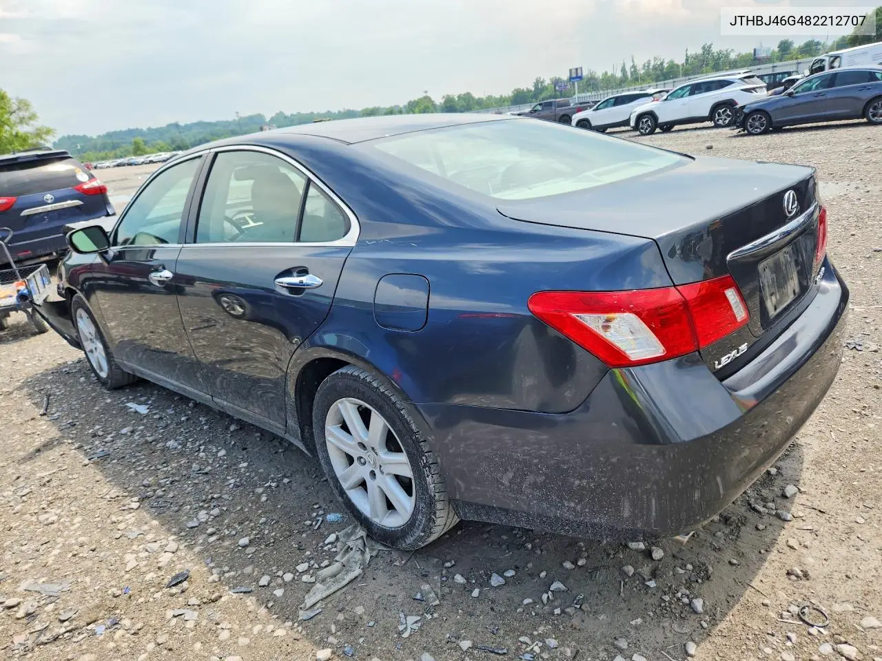 2008 Lexus Es 350 VIN: JTHBJ46G482212707 Lot: 60163446