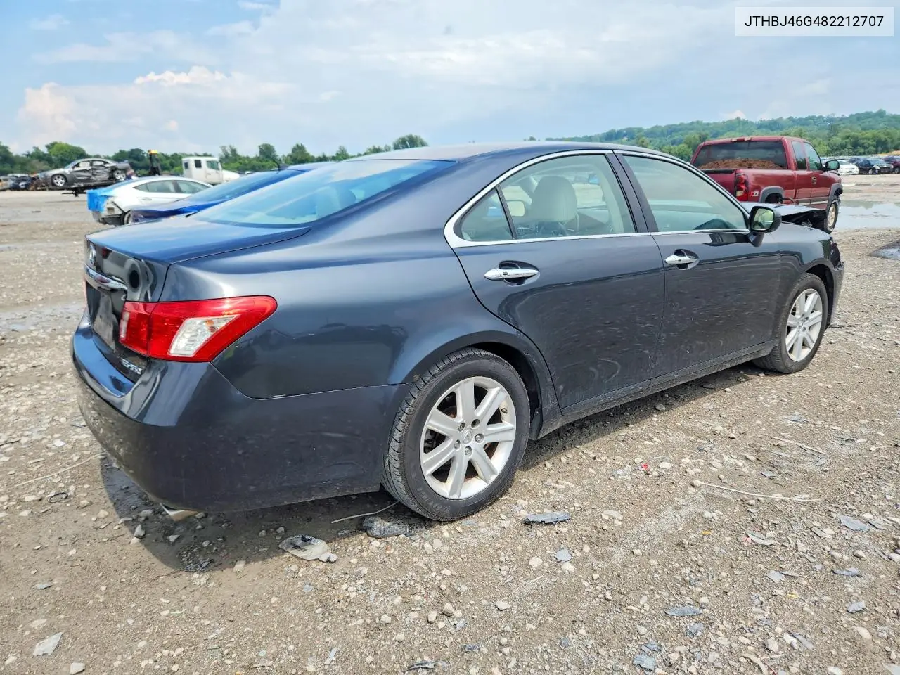 2008 Lexus Es 350 VIN: JTHBJ46G482212707 Lot: 60163446