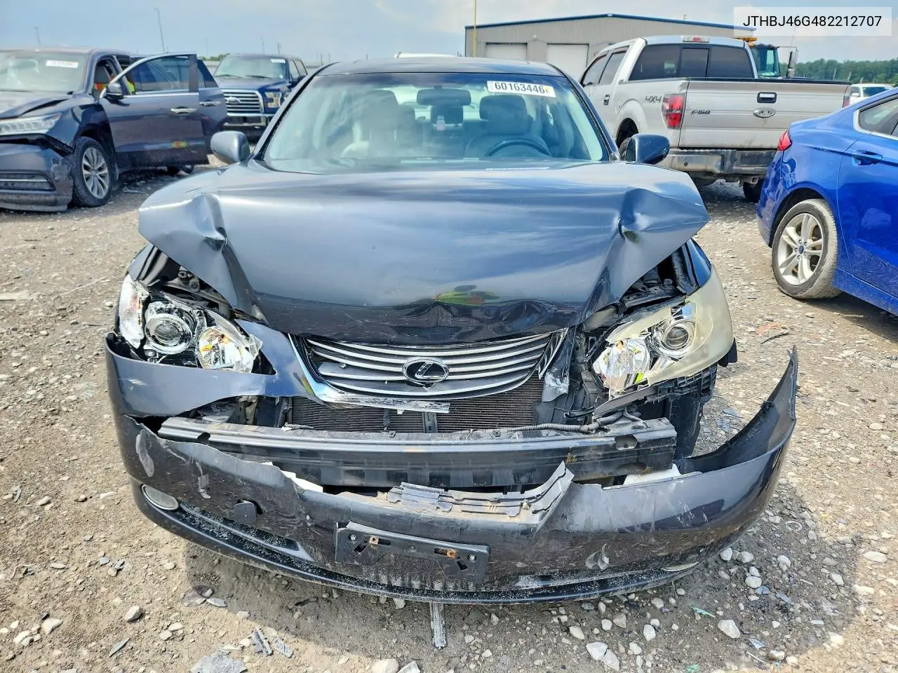2008 Lexus Es 350 VIN: JTHBJ46G482212707 Lot: 60163446