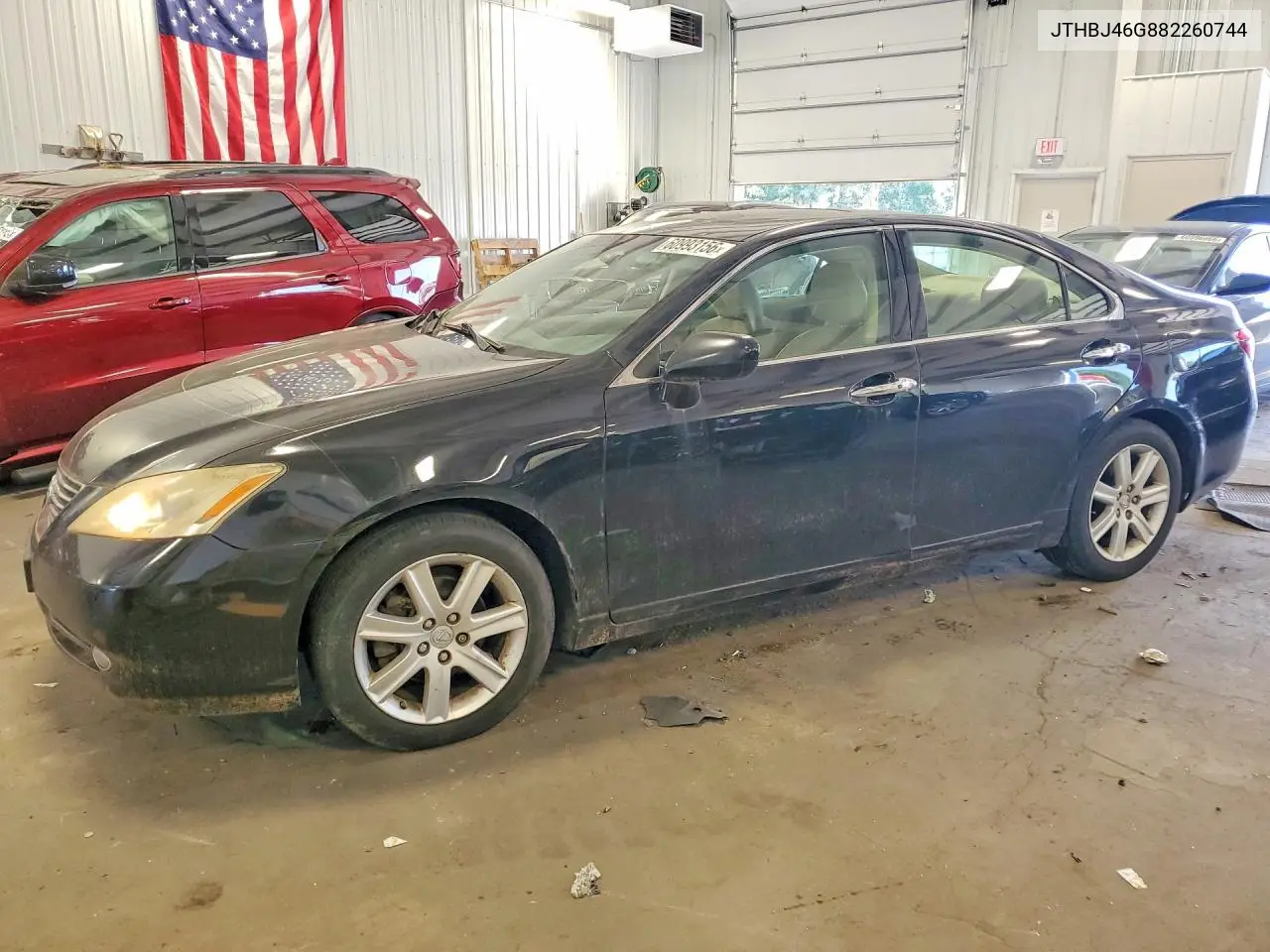 2008 Lexus Es 350 VIN: JTHBJ46G882260744 Lot: 60993156