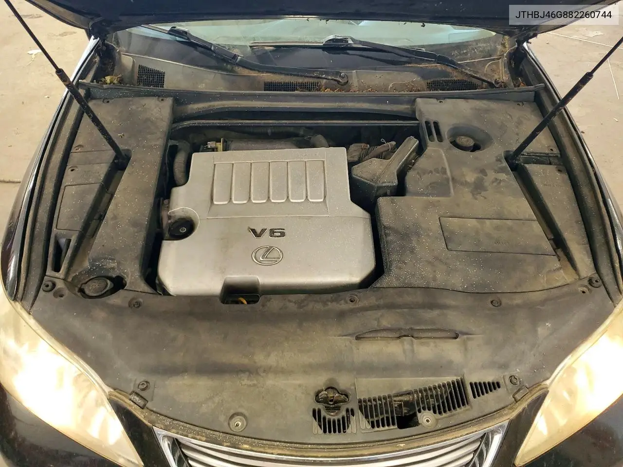 2008 Lexus Es 350 VIN: JTHBJ46G882260744 Lot: 60993156