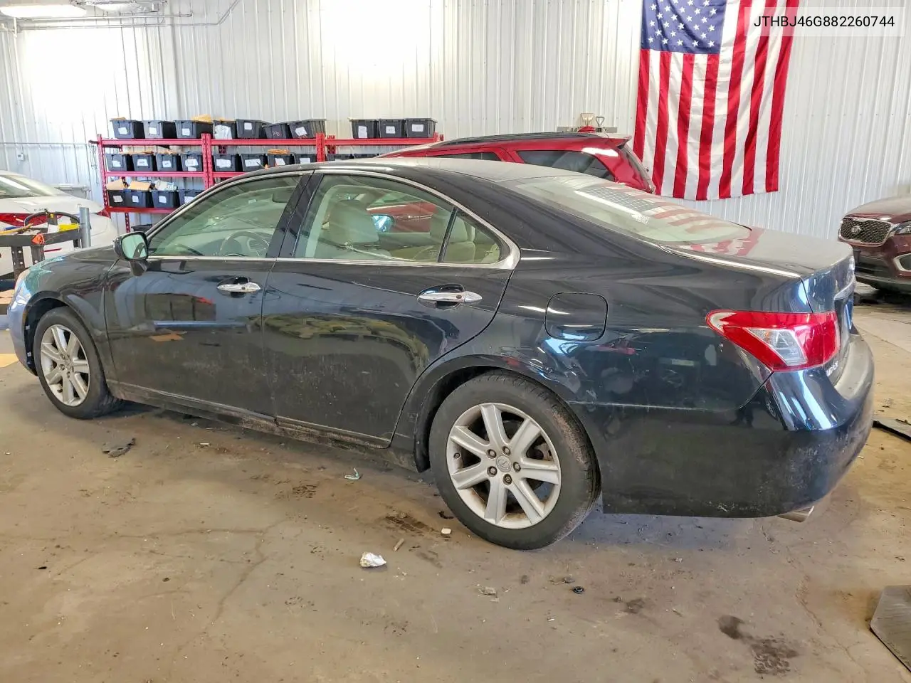2008 Lexus Es 350 VIN: JTHBJ46G882260744 Lot: 60993156
