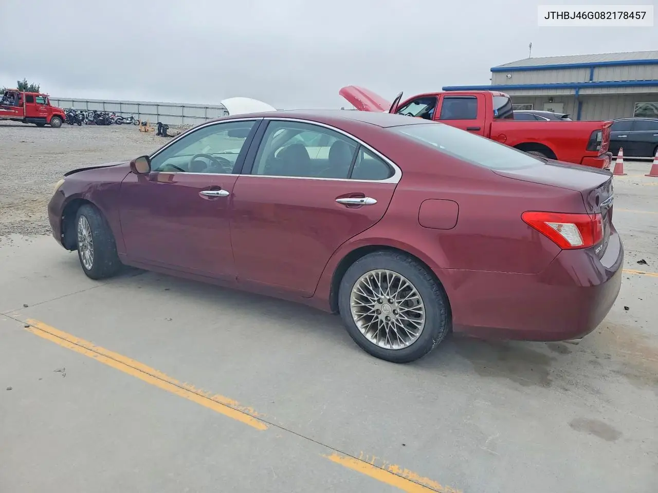 2008 Lexus Es 350 VIN: JTHBJ46G082178457 Lot: 61111366