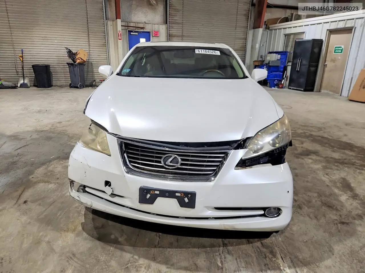 2008 Lexus Es 350 VIN: JTHBJ46G782245023 Lot: 61184526