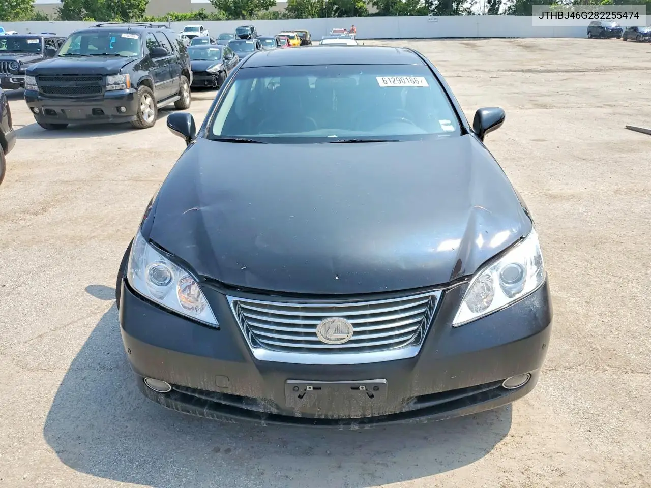2008 Lexus Es 350 VIN: JTHBJ46G282255474 Lot: 61290166