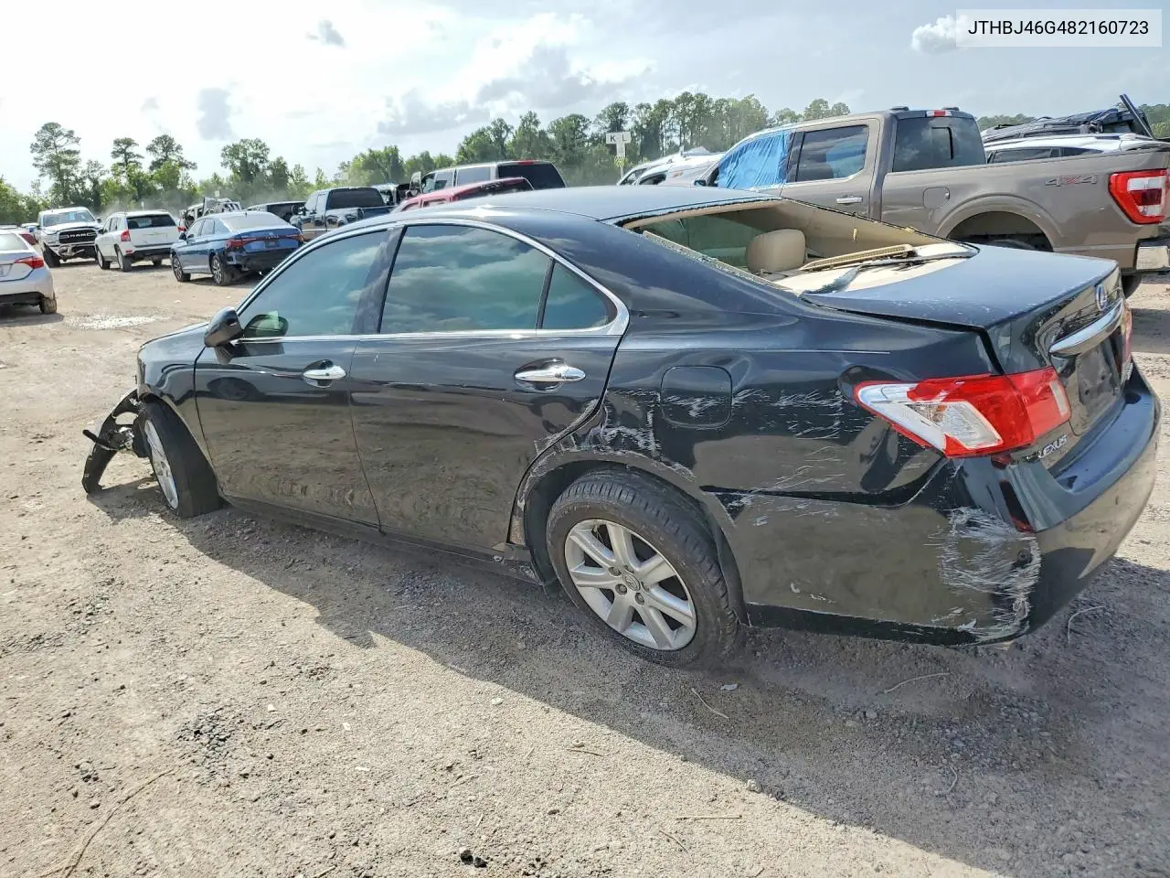 2008 Lexus Es 350 VIN: JTHBJ46G482160723 Lot: 61582076