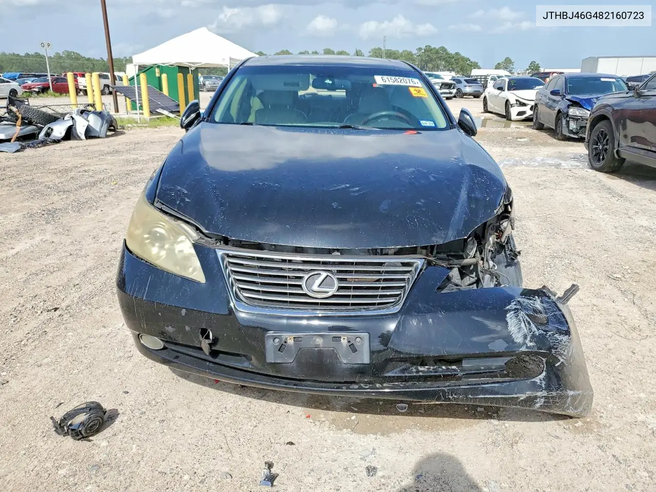 2008 Lexus Es 350 VIN: JTHBJ46G482160723 Lot: 61582076