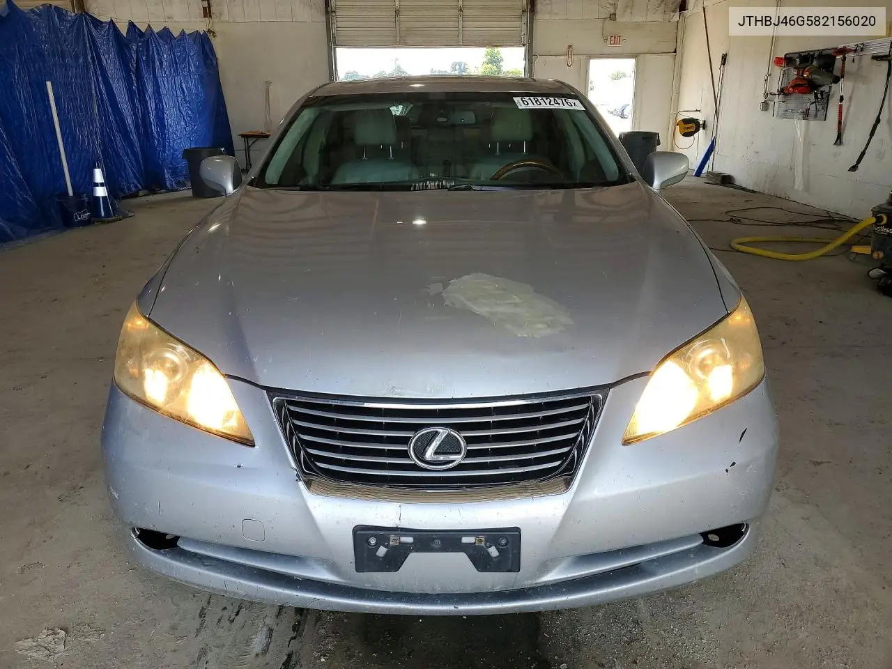2008 Lexus Es 350 VIN: JTHBJ46G582156020 Lot: 61812476