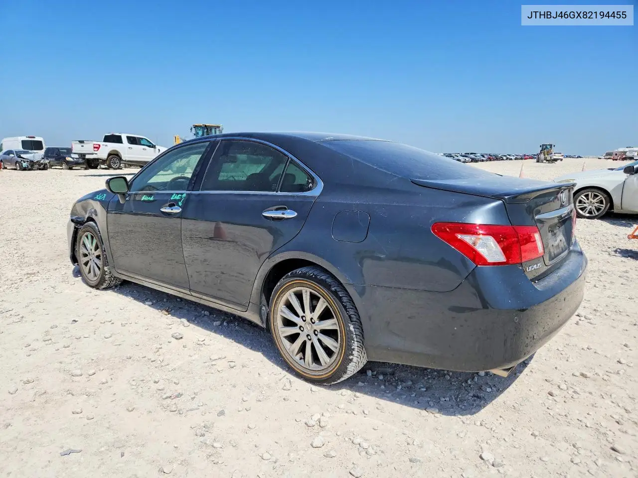 2008 Lexus Es 350 VIN: JTHBJ46GX82194455 Lot: 61842466