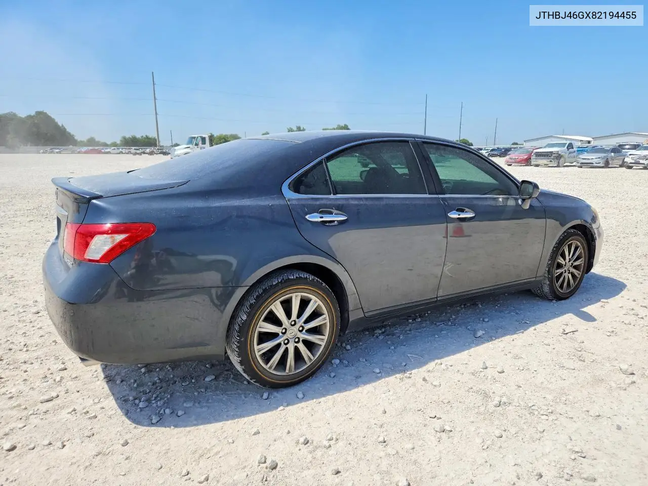 2008 Lexus Es 350 VIN: JTHBJ46GX82194455 Lot: 61842466
