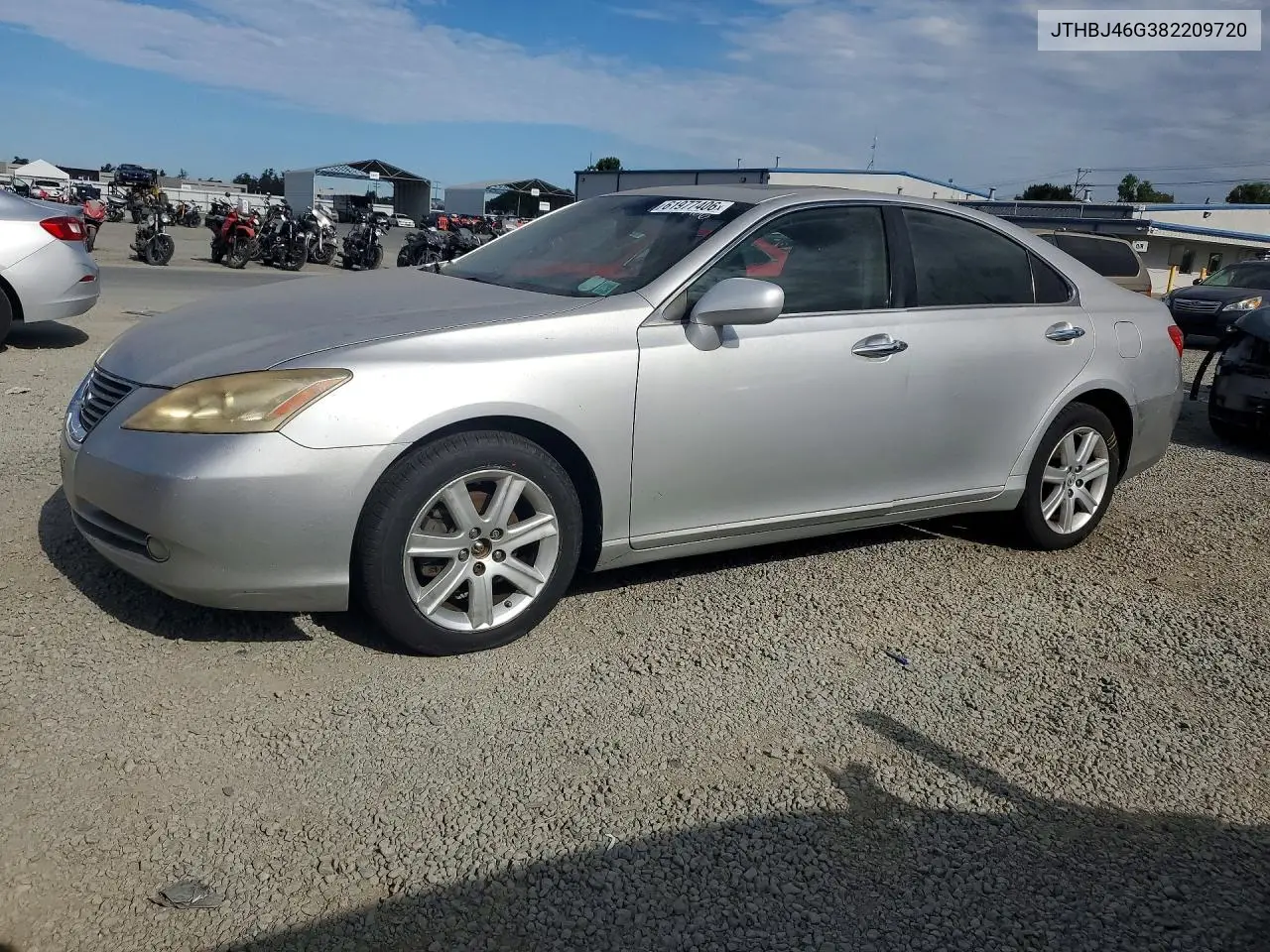 2008 Lexus Es 350 VIN: JTHBJ46G382209720 Lot: 61977406