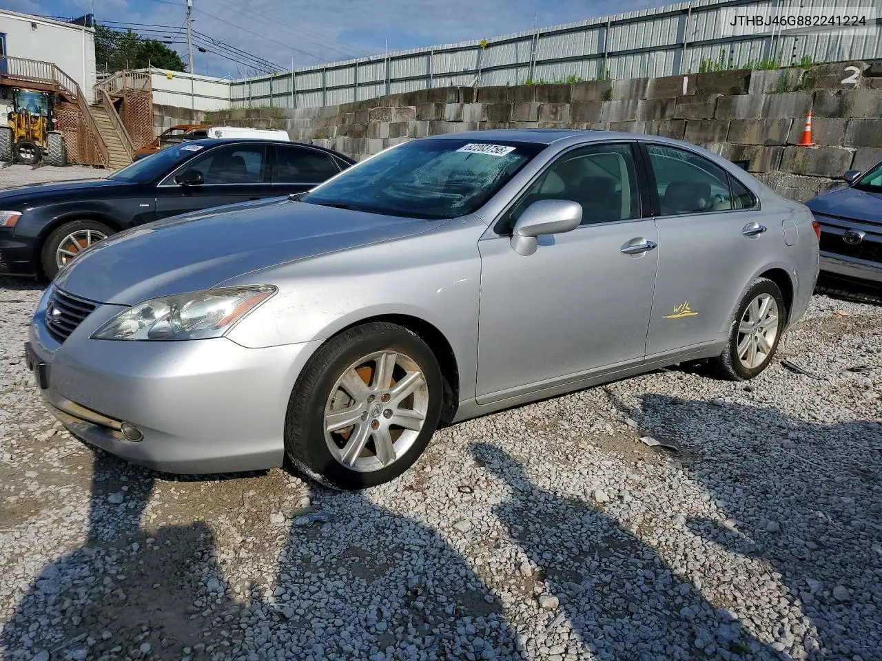 2008 Lexus Es 350 VIN: JTHBJ46G882241224 Lot: 62203756