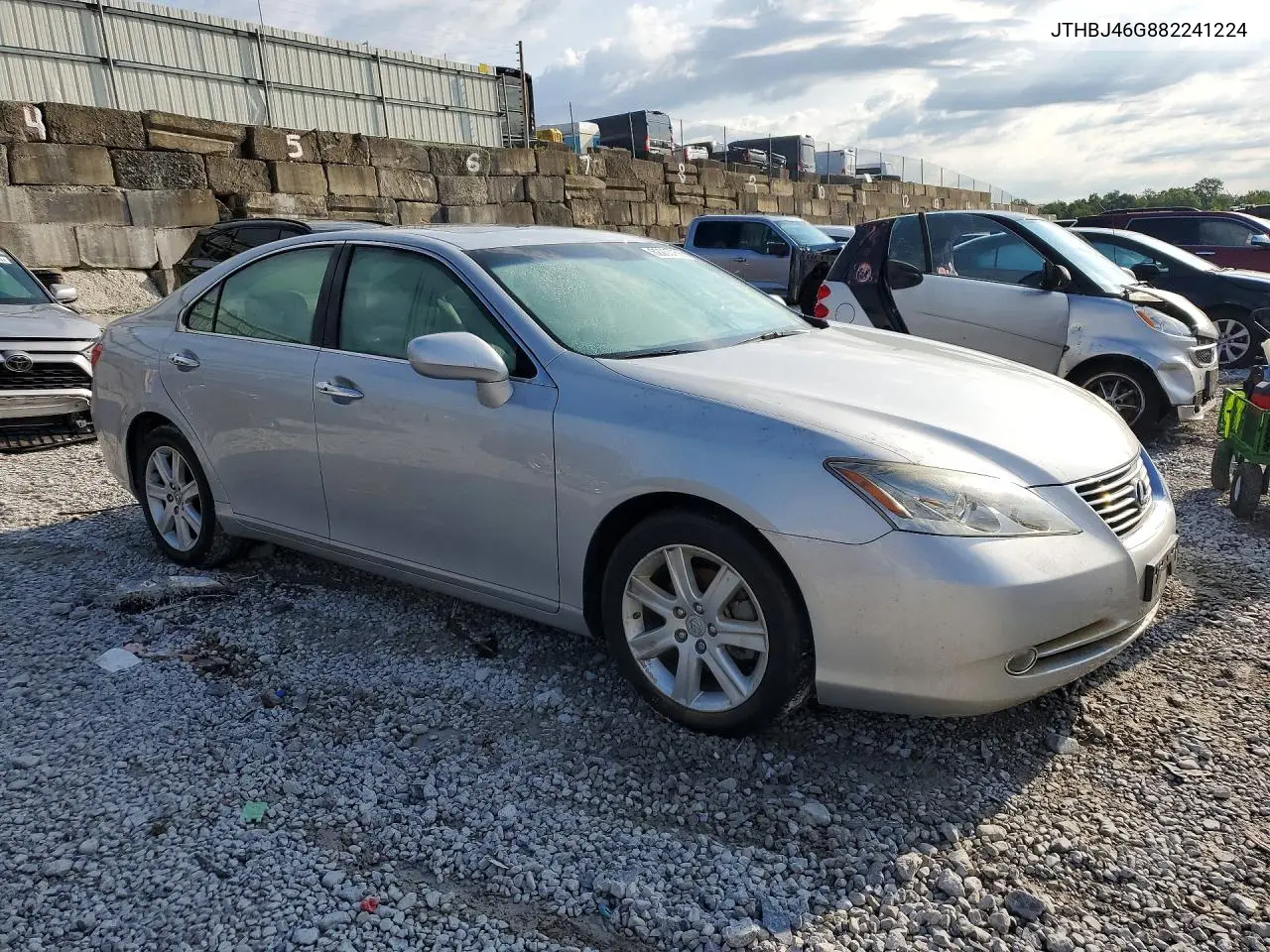 2008 Lexus Es 350 VIN: JTHBJ46G882241224 Lot: 62203756