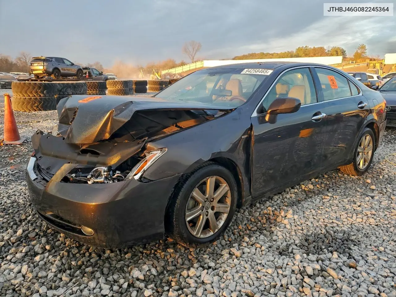 JTHBJ46G082245364 2008 Lexus Es 350
