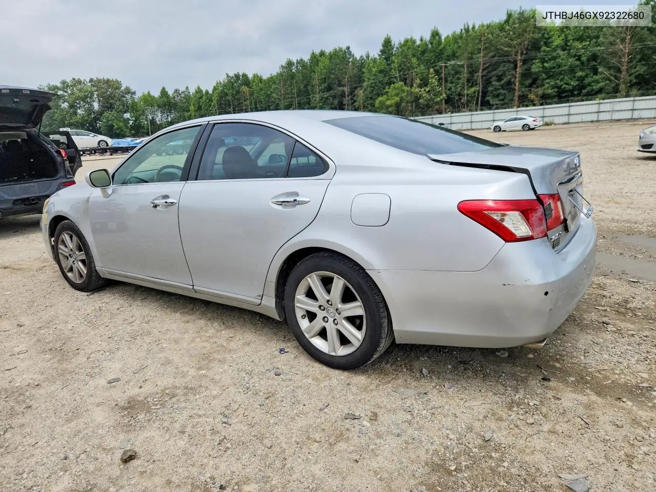 2009 Lexus Es 350 VIN: JTHBJ46GX92322680 Lot: 59702076