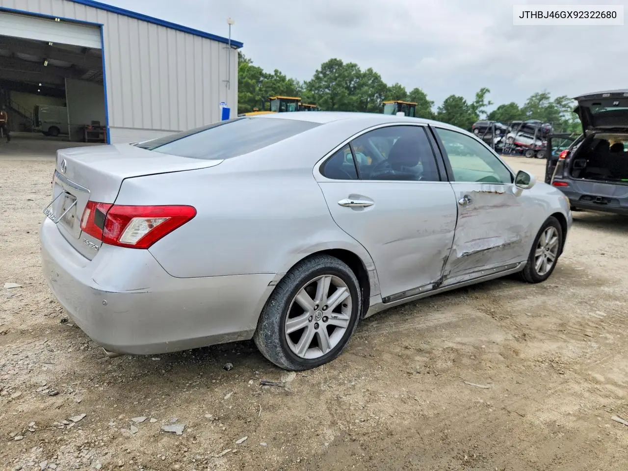 2009 Lexus Es 350 VIN: JTHBJ46GX92322680 Lot: 59702076
