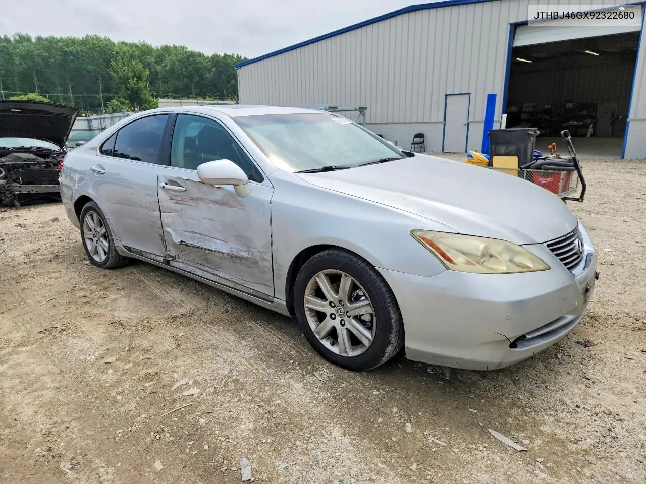 2009 Lexus Es 350 VIN: JTHBJ46GX92322680 Lot: 59702076