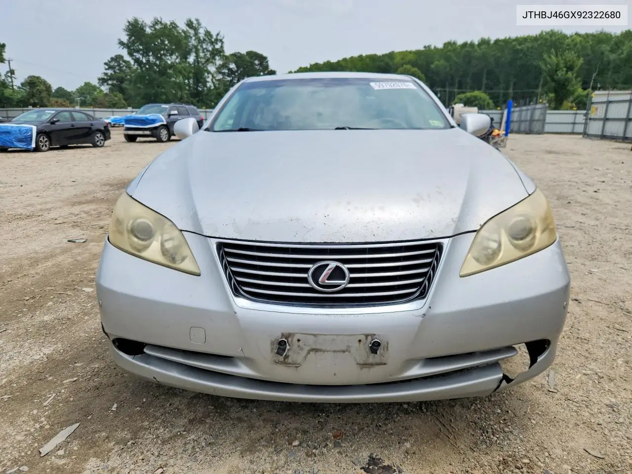 2009 Lexus Es 350 VIN: JTHBJ46GX92322680 Lot: 59702076