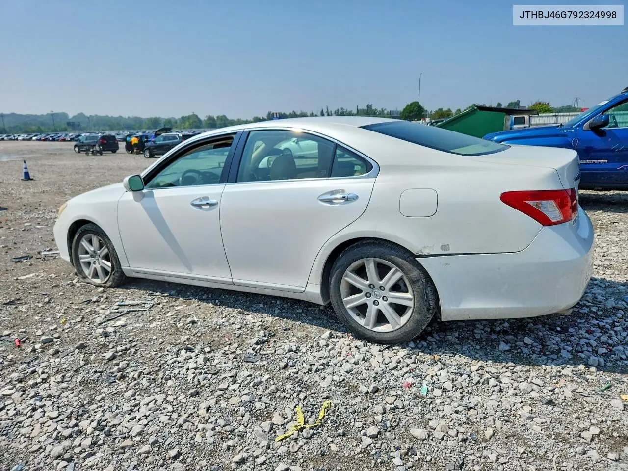 2009 Lexus Es 350 VIN: JTHBJ46G792324998 Lot: 61748936