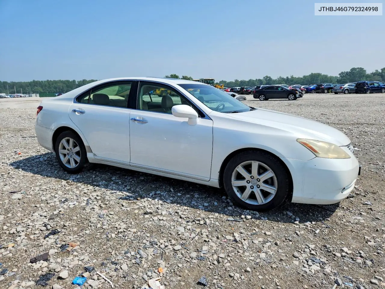 2009 Lexus Es 350 VIN: JTHBJ46G792324998 Lot: 61748936