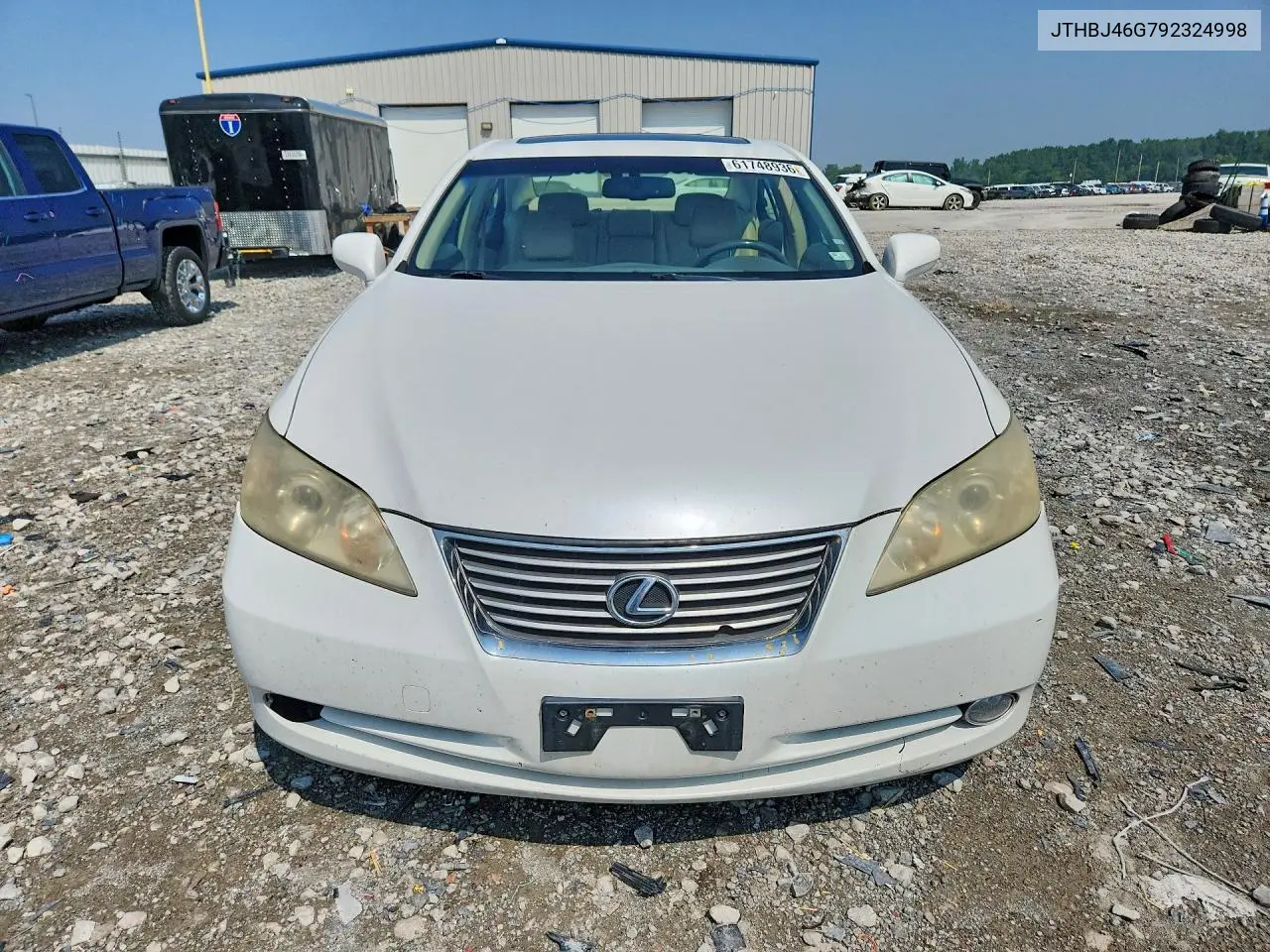 2009 Lexus Es 350 VIN: JTHBJ46G792324998 Lot: 61748936