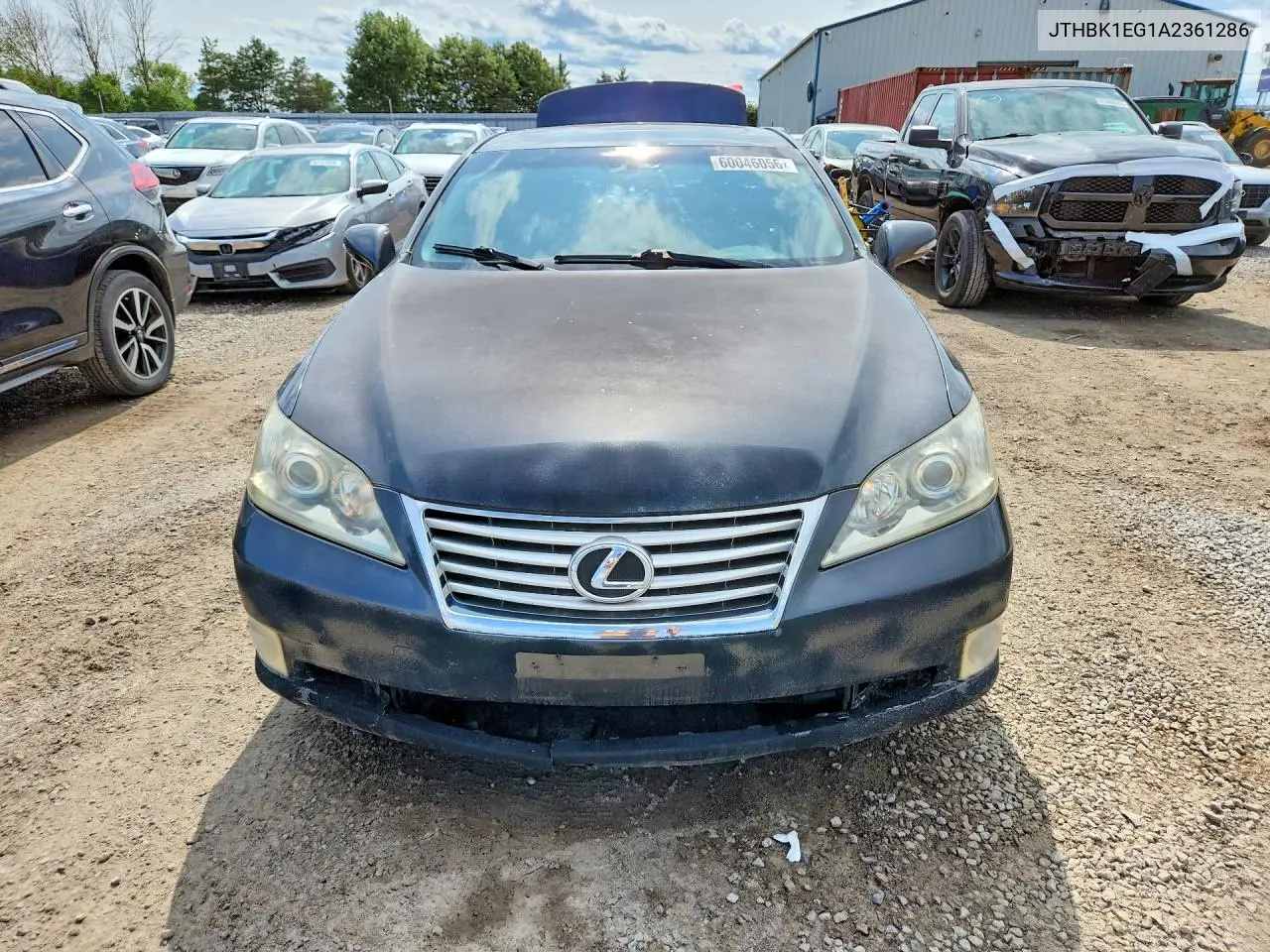 2010 Lexus Es 350 VIN: JTHBK1EG1A2361286 Lot: 60046056