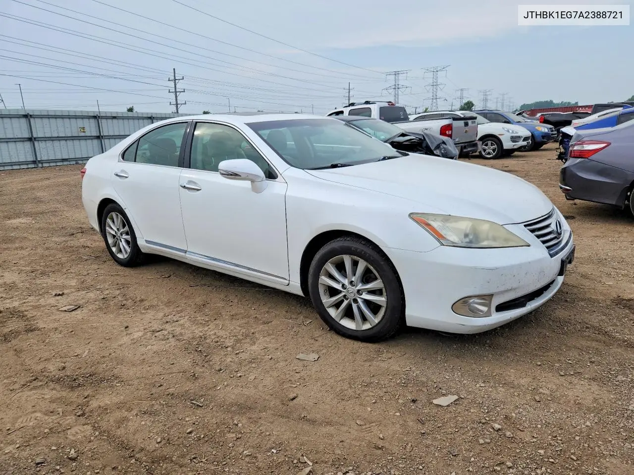2010 Lexus Es 350 VIN: JTHBK1EG7A2388721 Lot: 61803766