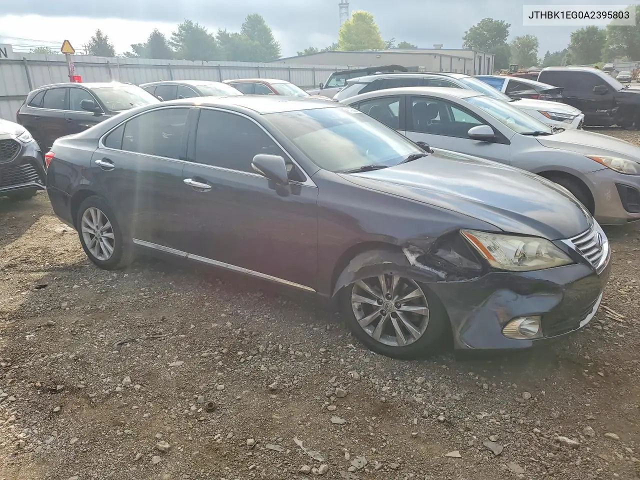 2010 Lexus Es 350 VIN: JTHBK1EG0A2395803 Lot: 61908976