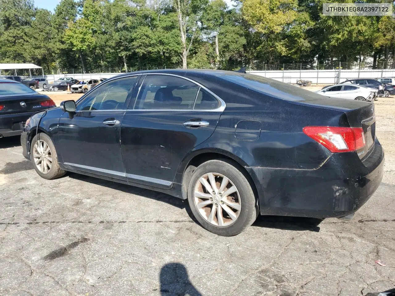 JTHBK1EG8A2397122 2010 Lexus Es 350