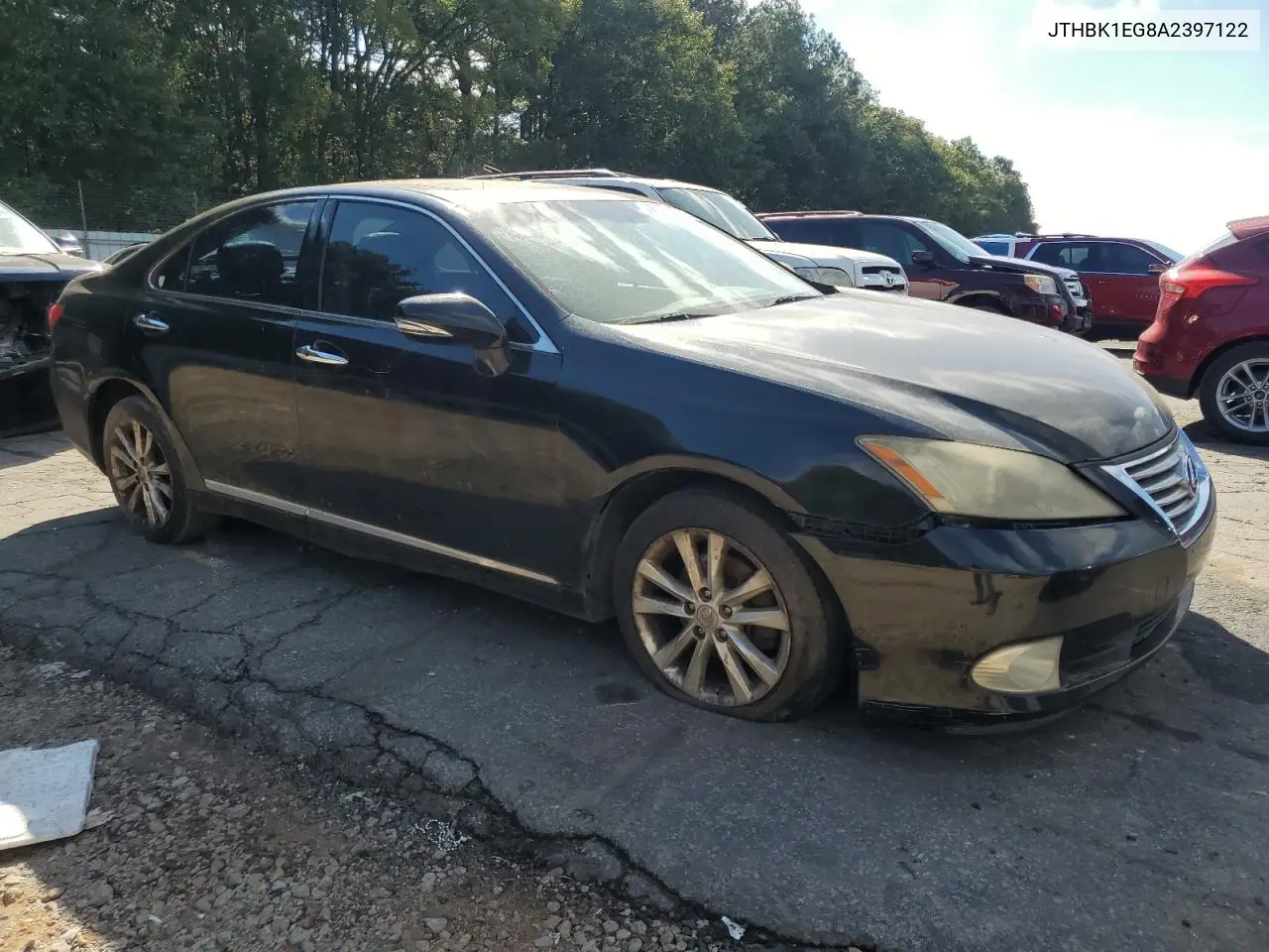 JTHBK1EG8A2397122 2010 Lexus Es 350