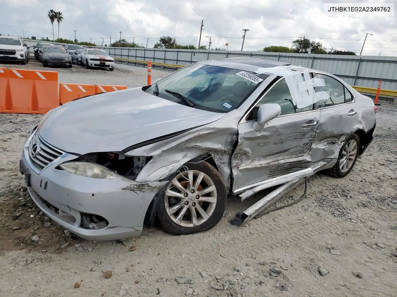 JTHBK1EG2A2349762 2010 Lexus Es 350